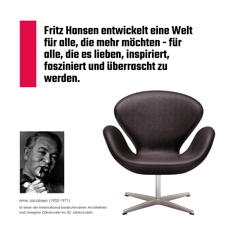 SWAN™ - Original Arne Jacobsen (Fritz Hansen, Schwan-Sessel)