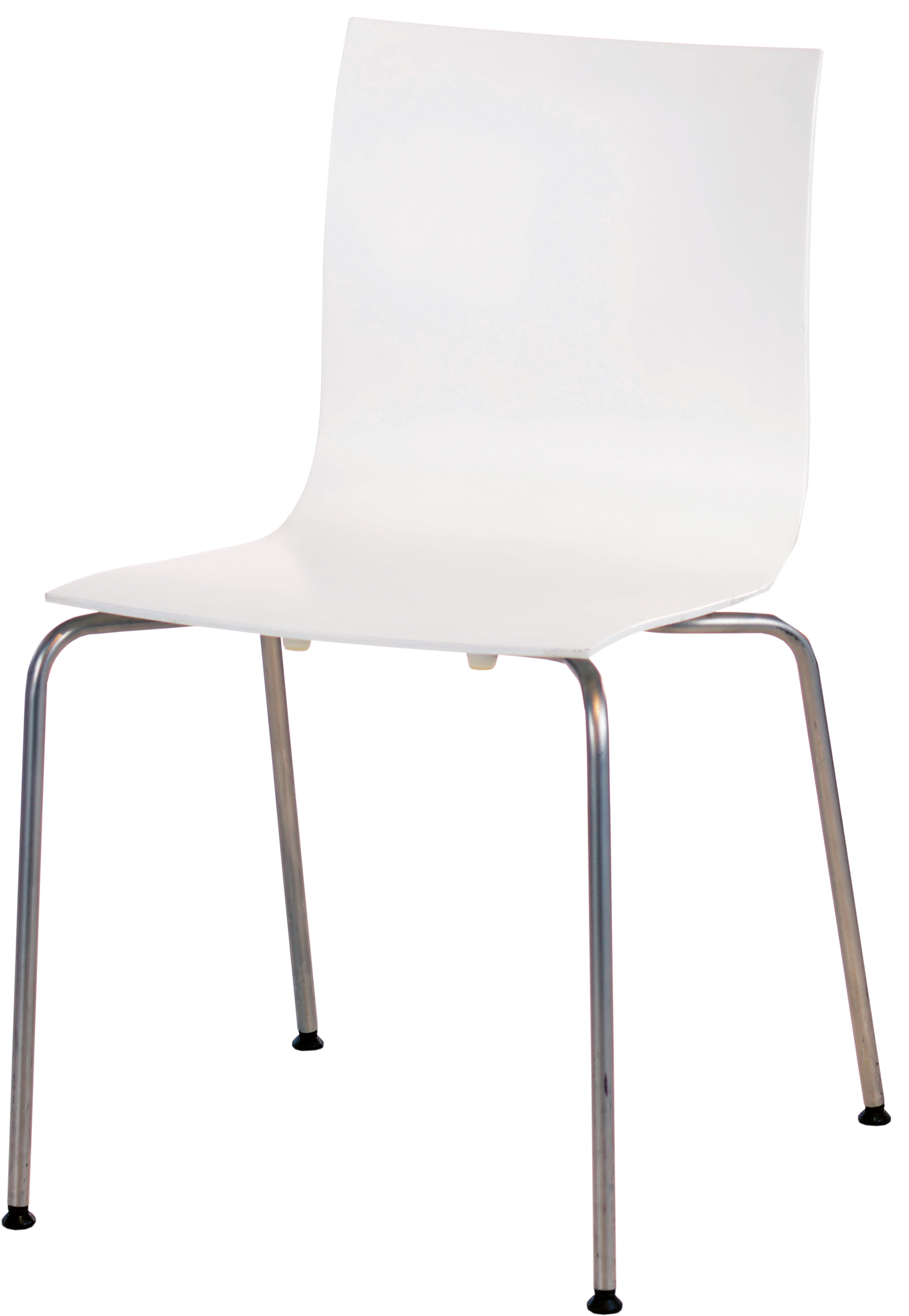 Lapalma THIN S16 Designer-Stuhl, Holzstuhl ("La Palma"), Bankettstuhl, elegant, Holz, nussbaum / weiß - geformte Eleganz - MEGA-reduziert!
