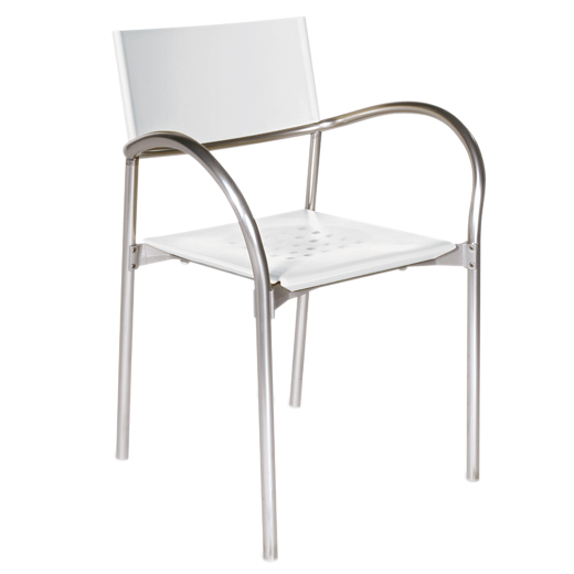 BREEZE Stapelstühle (Designer-Stühle, Segis, bis zu 13 Stühle stapelbar, Outdoor / für Außen geeignet, Carlo Bartoli)